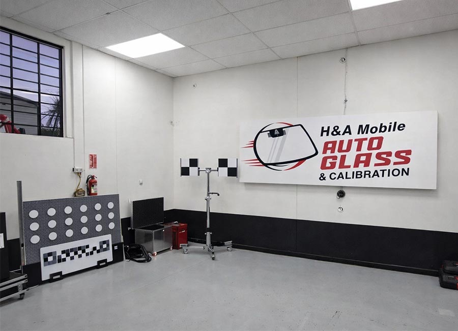 ADAS Calibration tools at H&A Auto Glass